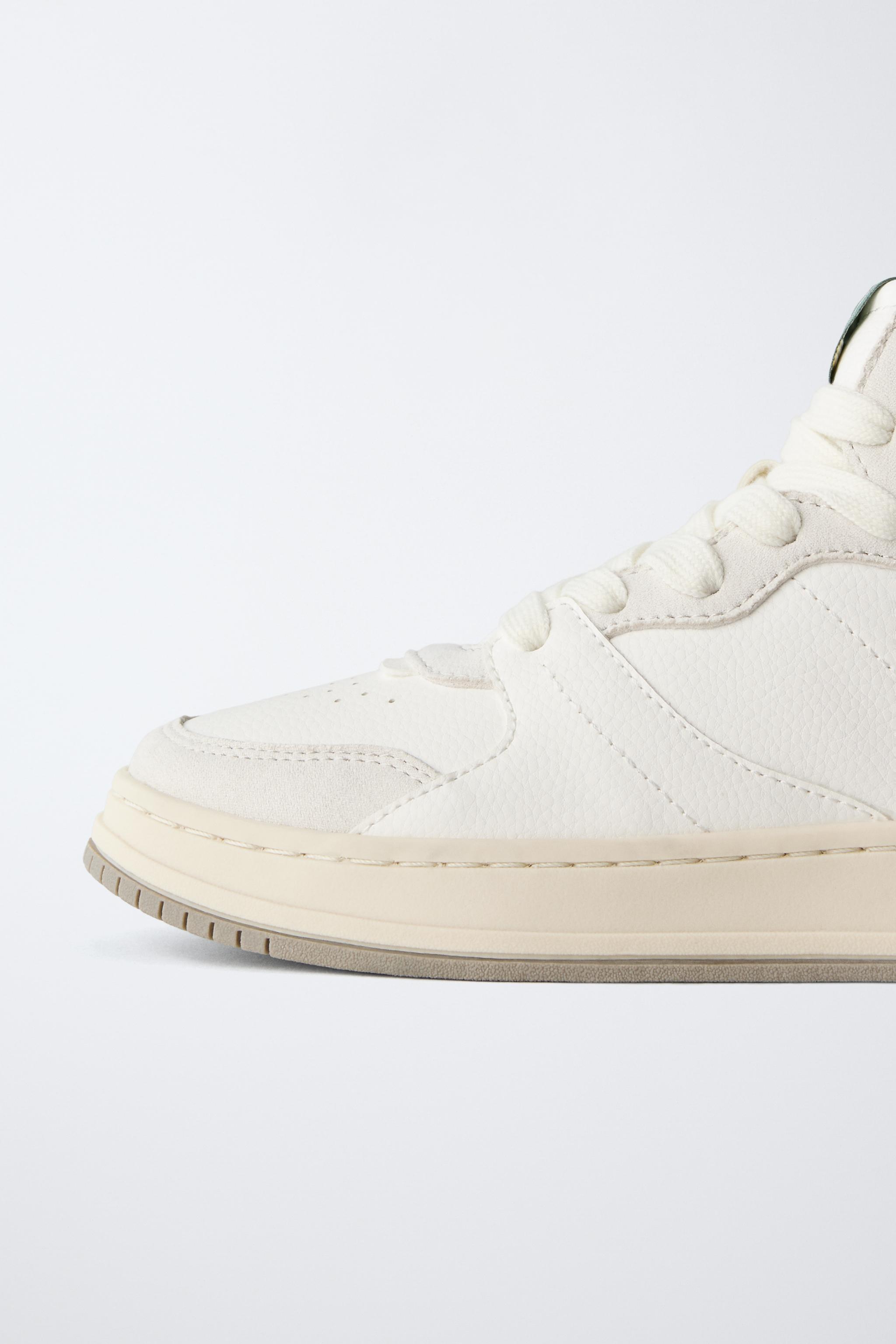 BASIC HIGH-TOP SNEAKERS